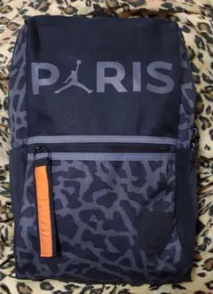 JORDANxPSG♦️コラボBACKPACK♦黒xグレーカモ♦送料込ジョーダン