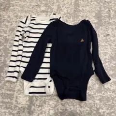 GAPロンパース2枚セット