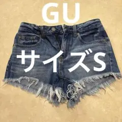 GU デニム　ショートパンツ　S