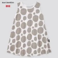 marimekko ユニクロ 海外限定ノースリーブワンピース 100cmのサムネイル