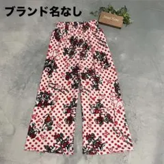 【ブランド名なし】ミッキー&ミニー ルームウェア 赤/白