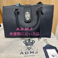 美品✨A.D.M.J.エーディーエムジェイ トート ミニボストン 肩掛け Y2K 