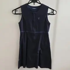 familiar ワンピース 130 ネイビー ジャンパースカート