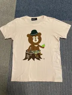 BEAMS T ベアーデザイン半袖Tシャツ M