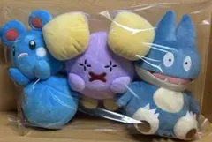 ポケットモンスター ぬいぐるみ～ゴニョニョ・ルリリ・ゴンベ～　全3種のサムネイル