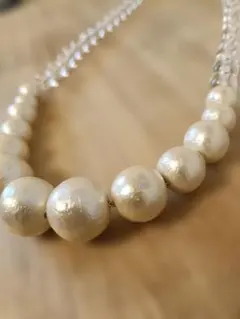 高島屋★khion bijou　コットンパール　クリスタル　結婚式等　9800円