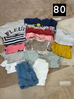 80サイズ　夏服　女の子　15点セット