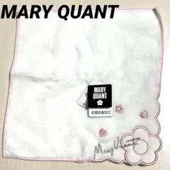 ☆新品☆ MARY QUANT マリークヮント ミニ タオルハンカチ ホワイトのサムネイル