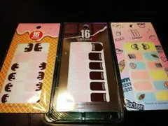 16BRAND ネイルシール3種セット