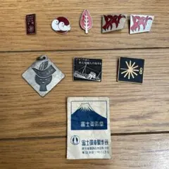 原水協　第5福竜丸ピンバッジ 8個セット　ヴィンテージ　昭和レトロ