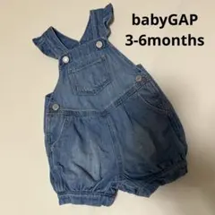 babyGAP デニムオーバーオール　3-6month