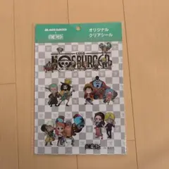 MOS BURGER × ONE PIECE クリアシール