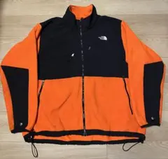 US the north face denali jacket XXL オレンジ
