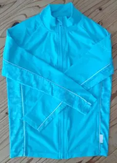 ラッシュガード　女の子　スカイブルー S(約140cm) 夏　水着　プール　海