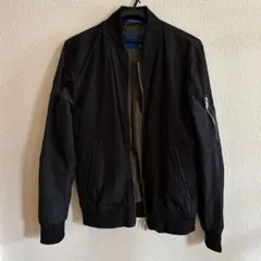 ZARA MAN ブラック MA-1ジャケット S