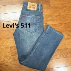 リーバイス　511 W30 L32 デニム　ストレート　細身　ジーンズ　K
