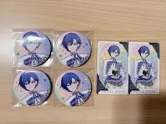 プロセカ 感謝祭 KAITO オーロラ箔押し缶バッジ グリカ セット