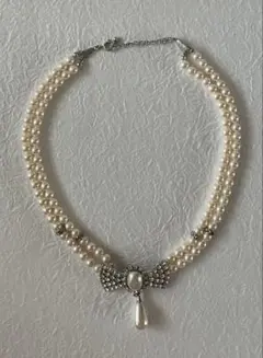 ブライダル　パールネックレス