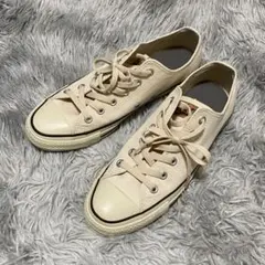 【Converse】スニーカー　26cm　クリーム色　オールスター　1SC913
