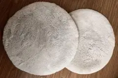 Francfranc 丸型 クッション 座布団 2個セット