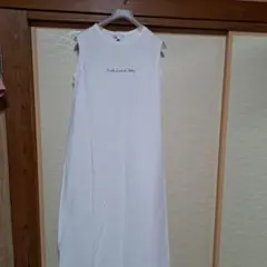 値下げ タブルスタンダードクロージング ノースリーブロングワンピース