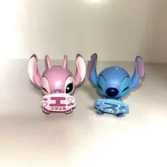 【新品】ガチャガチャ スティッチとエンジェルのセット【最終値下げ】