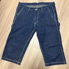 MOMOTARO JEANS ショートペインターパンツ　サイズ34のサムネイル