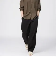 UNIQLO C スウェットワイドパンツ　L　丈長め