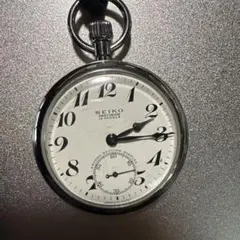 可動品　貴重SEIKO precision 懐中時計