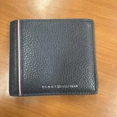 TOMMY HILFIGER 二つ折り財布 ネイビー