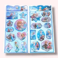 【公式】ラスト2点！　ディズニー　アナと雪の女王　ウォーターインシール　セット