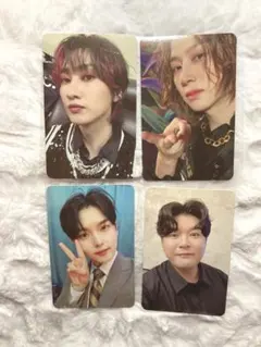 SUPER JUNIOR ヒチョル ウニョク シンドン リョウク4枚セット