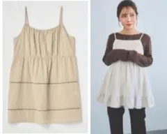 しまむら　tal.by yumi キャミチュニック&チュールキャミソール