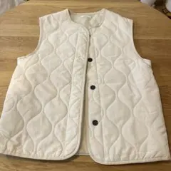 Lutique キルティングベスト Lサイズ