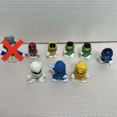 戦隊ヒーローフィギュア 8体セット