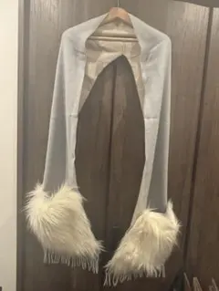TSUMORI CHISATO フード付きマフラー