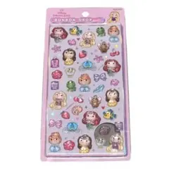 【正規品】ディズニープリンセス ボンボンドロップシール S8812020