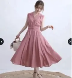 アプワイザーリッシェ 【美人百花6月号掲載】洗えるシアーシャツフレアワンピース