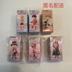 ワンピースワールドコレクタブルフィギュア　6種まとめ売り