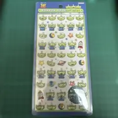 ボンボンドロップシール　ミニ　ディズニー　リトルグリーンメン　エイリアン