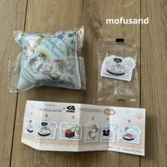 mofusand KURA SUSHI クッションチャーム　アクリルステッカー
