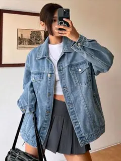 SHEIN Dazy デニムジャケット Sサイズ Gジャン　シーインのサムネイル