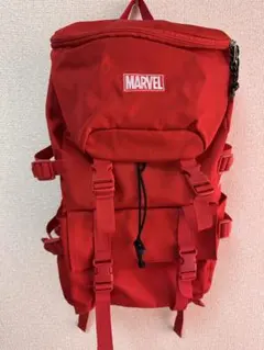 MARVEL サイドロゴ 3Dポケット リュック バックパック レッド 赤のサムネイル