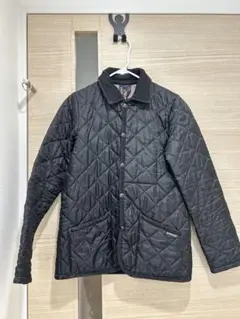 Lavenham ブラック キルティングジャケット 36