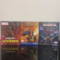 マーベル フィギュアセット ウルヴァリン サイクロップス マグニートー