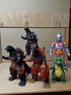 1995年製　ゴジラFOREVER　劇場限定特別版　世紀末覇王　ゴジラ　ソフビ 1995年製 ゴジラFOREVER 劇場限定特別版 世紀末覇王 ゴジラ ソフビ
