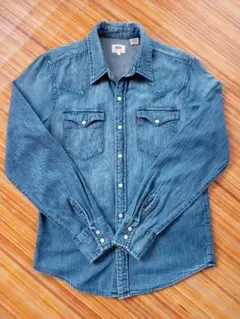 【LEVIS】デニムウエスタンシャツ　S