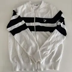 Jack Bunny!! レディースセーター 1 ホワイト/ブラック