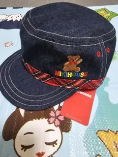 【新品】ミキハウス　帽子　Lサイズ