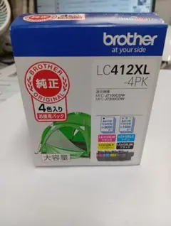 brother 純正 インクカートリッジ LC412XL-4PK 4色セット - メルカリ